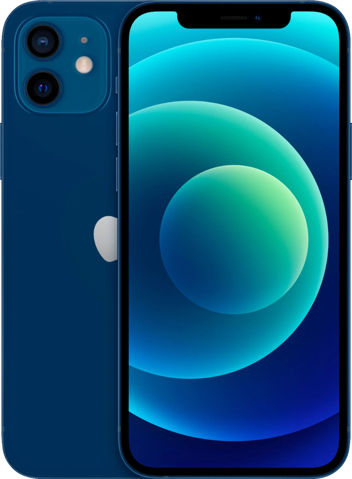 Restored iPhone 12 64GB Blue LTE Cellular Straight Talk/TracFone MGH93LL/A - TF (Refurbished)