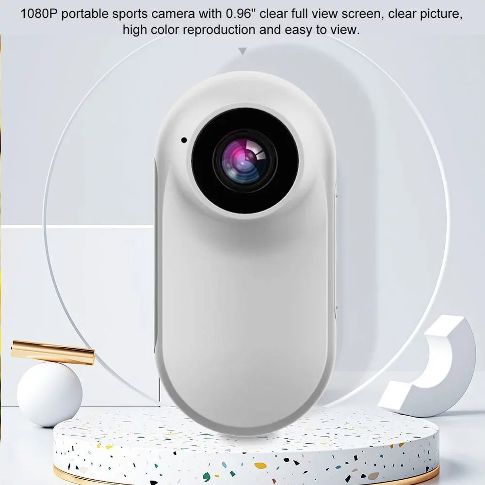 GoolRCwmdj1080P Sport Portable Action High Clear Recorder Liquid with Monitor Support PhotoVideoPlayback Loop Recording for Mountaineering Skiing Cycling Skydiving Activities