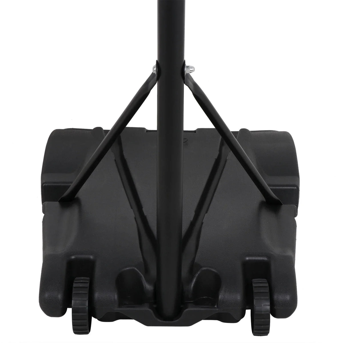 ZENY Portable Height Adjustable 4 -7 FT Basketball Hoop Basketball Stand W/ Wheels Black