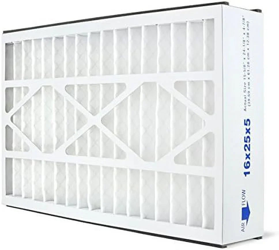 16x25x5 MERV 13 HVAC AC Furnace Air Filter Replacement for Air Bear Trion 229990-105, Health 2-Pack, Made in the USA