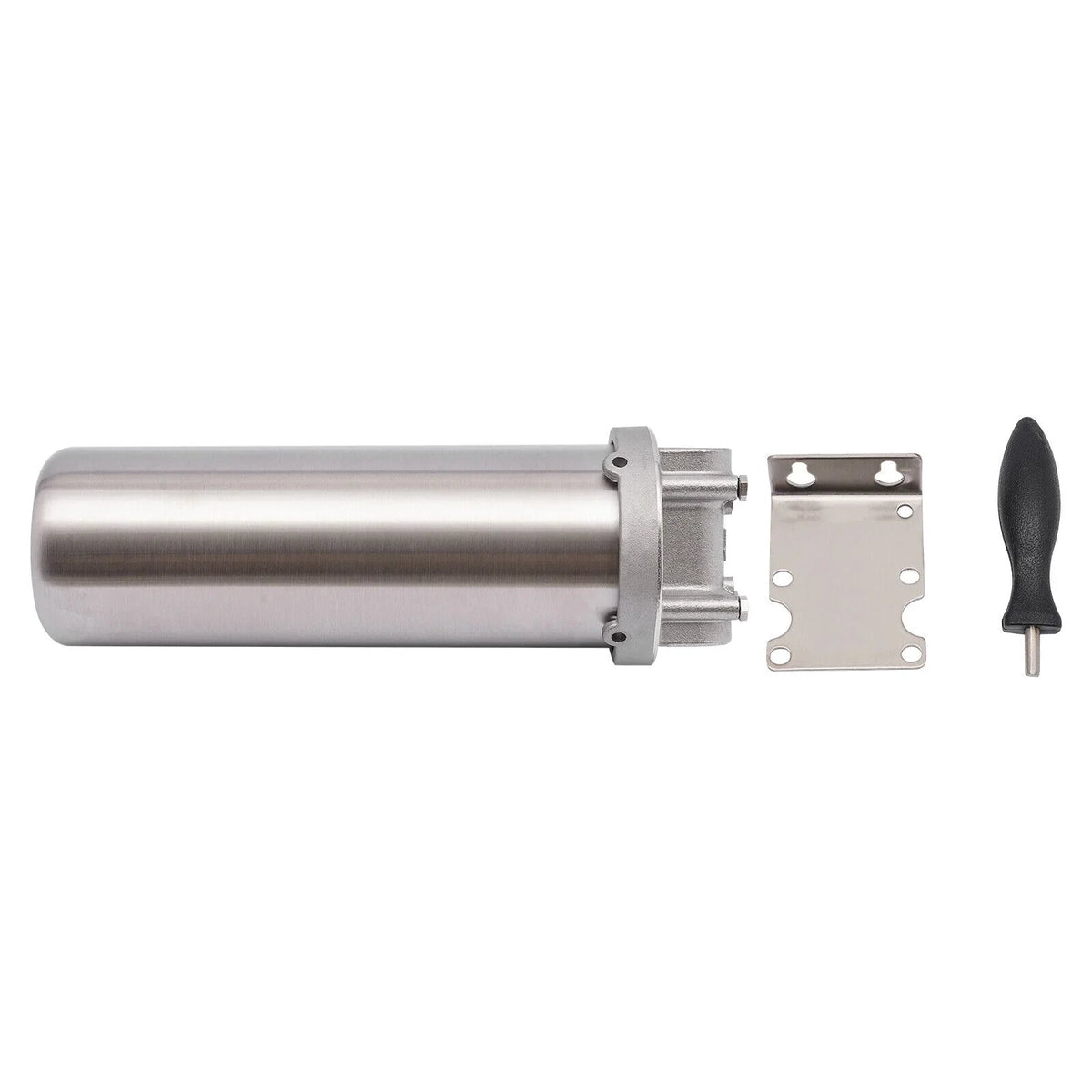 Fluid Filter Housing For 10" Cartridges 3/4" Npt 304 Stainless Steel Heavy Duty