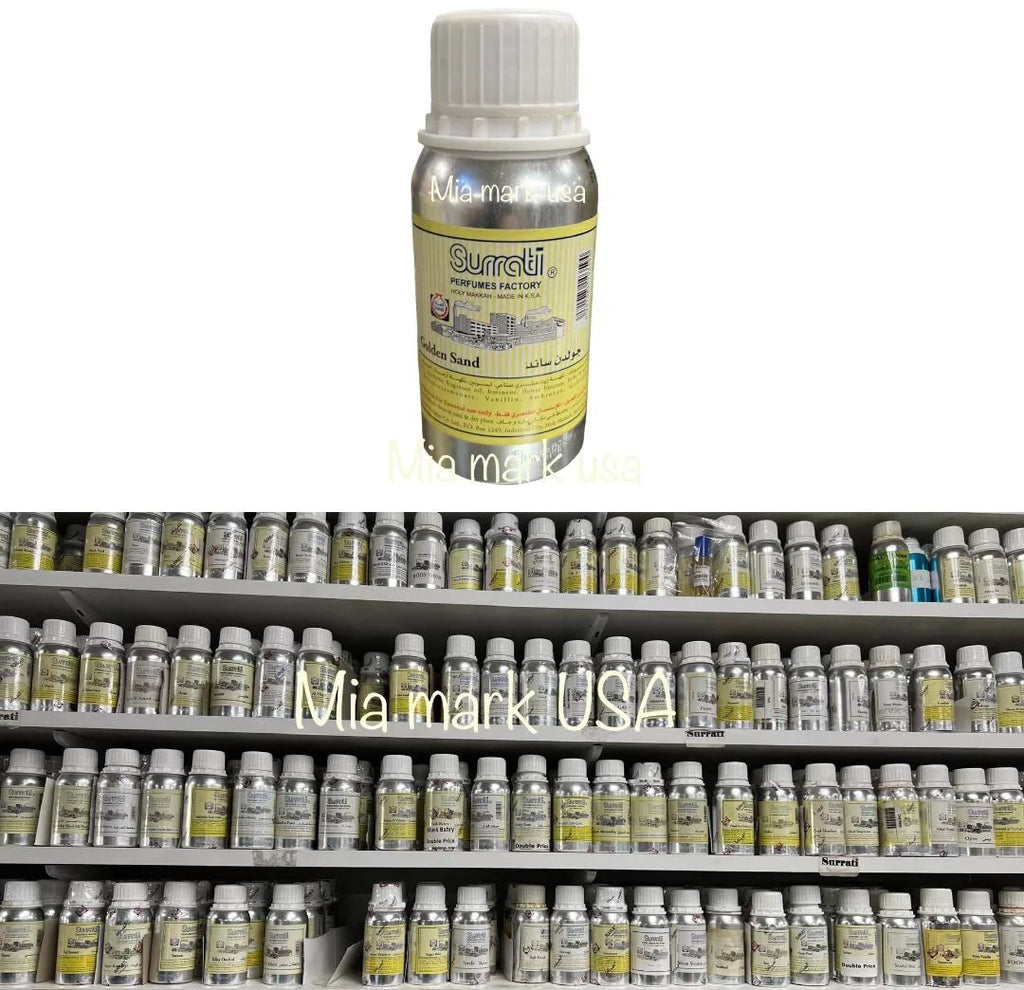 IMPORTED GOLDEN SAND SURRATI BRAND 100% PURE OIL (ATTAR) MADE IN SAUDI ARABIA 100gm