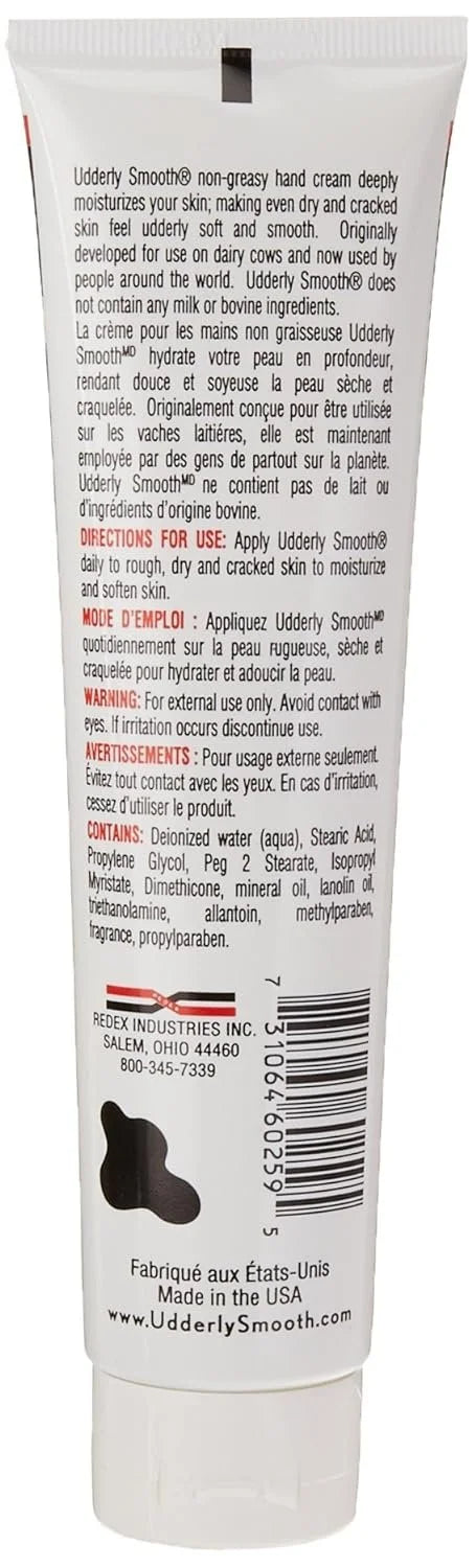 Udderly Smooth Hand Cream 4 oz Pack of 5