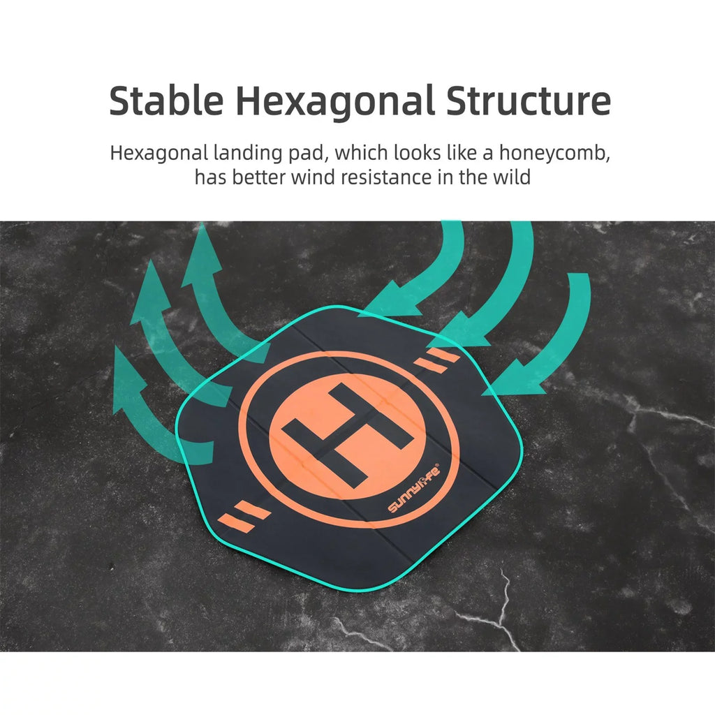 ZiSUGP Double-sided Color Fluid Take-off And Landing Pad For Small And Medium Drones 4k Drones for Adults
