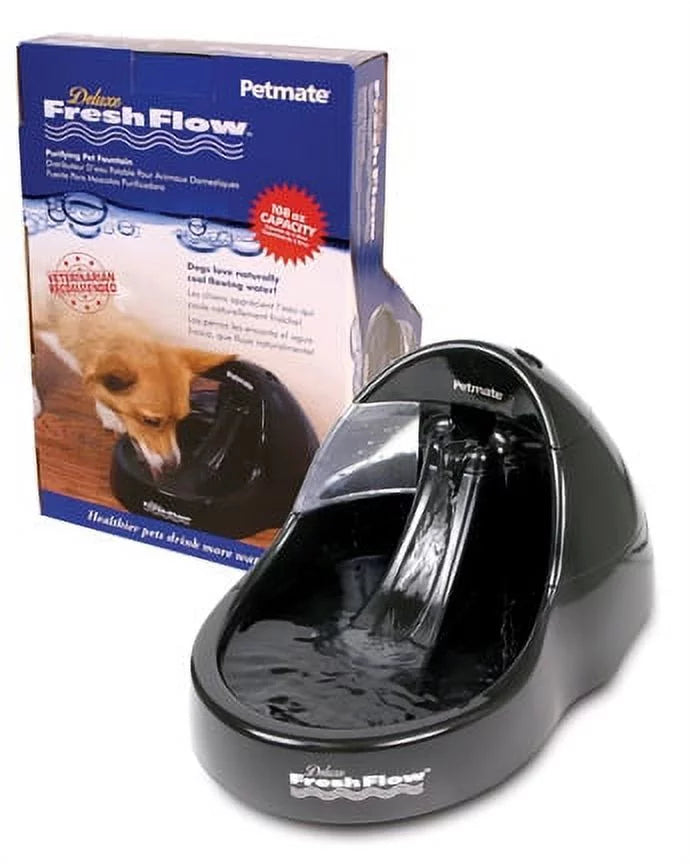 Petmate Deluxe Fresh Flow Purifying Liquid Pet Fountain