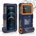 UrbanX Professional [15m/50ft] Swimming Diving Surfing Snorkeling Photo Video Fluid Protective Case Fluid Housing for Gionee S10C And all Phones Up to 6.9 Inch LCD with Lanyard