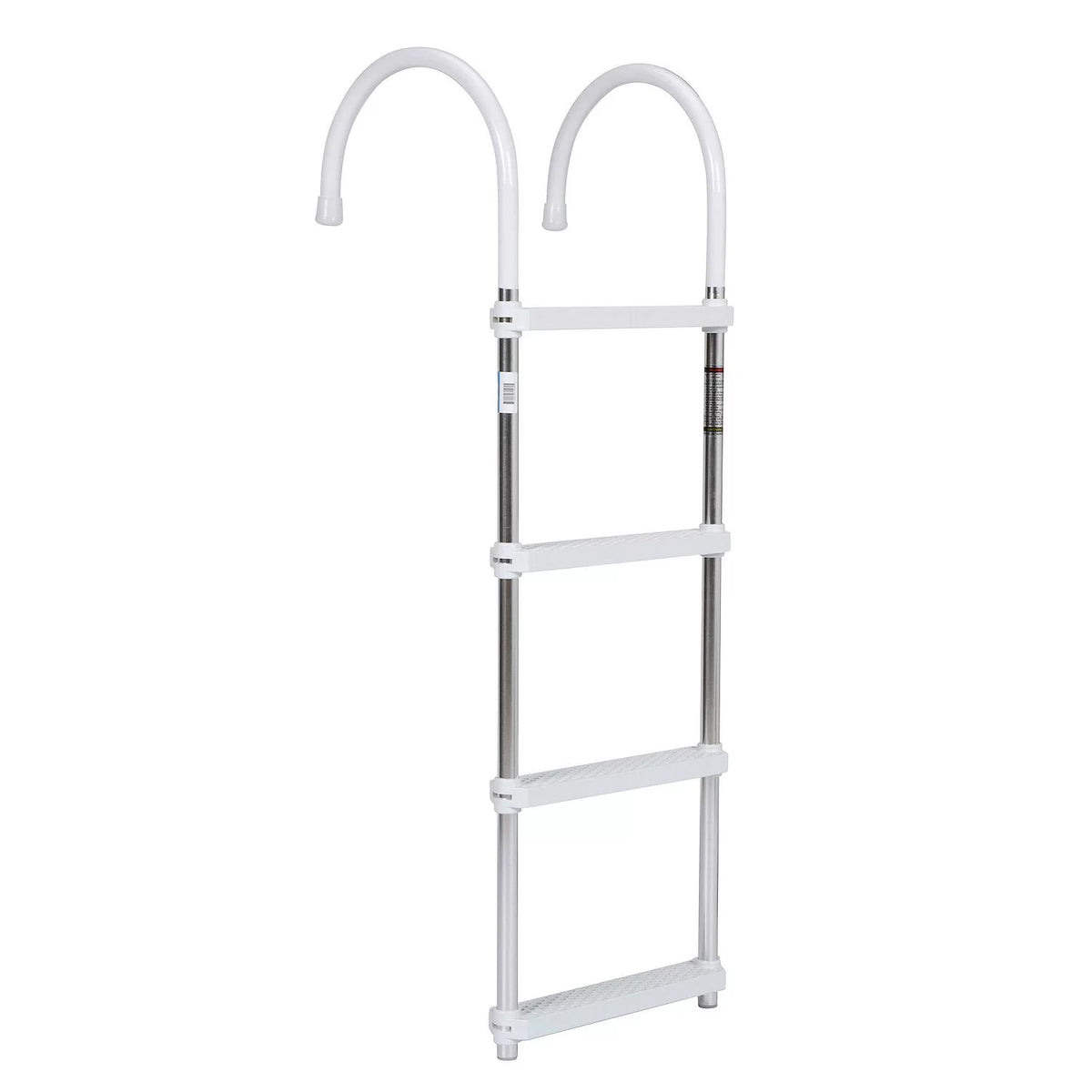 Seachoice 71560 Aluminum Boarding Ladder – 4 Steps – 15 Inches Wide x 47 Inches Tall