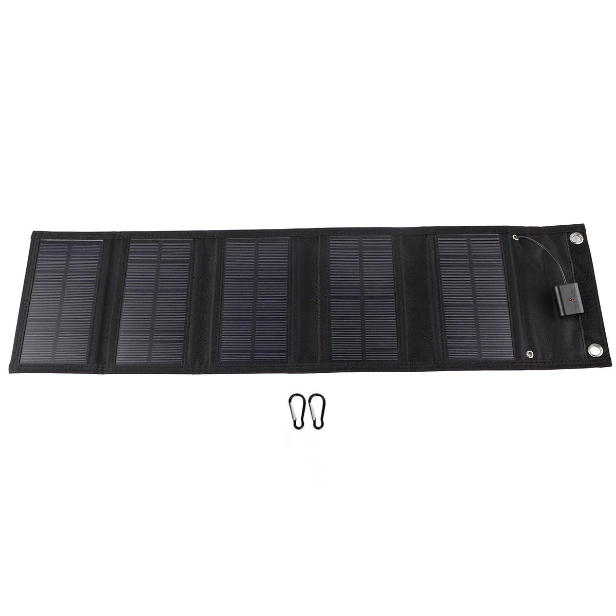 20W Fluid Foldable Solar Panel Solar Power Charger USB Output for Mountaineering