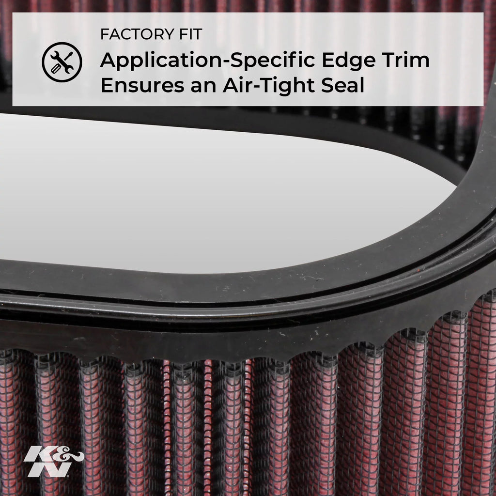 K&N Engine Air Filter: High Capability Premium, Powersport Air Filter: 2000-2019 SUZUKI/KAWASAKI (DRZ400S, DRZ400SM, DRZ400E, DRZ400, KLX400R, KLX400SR) SU-4000