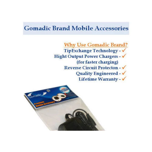 Gomadic Car and Wall Charger Essential Kit suitable for the OnePlus 3T - Includes both AC Wall and DC Car Charging Options with TipExchange