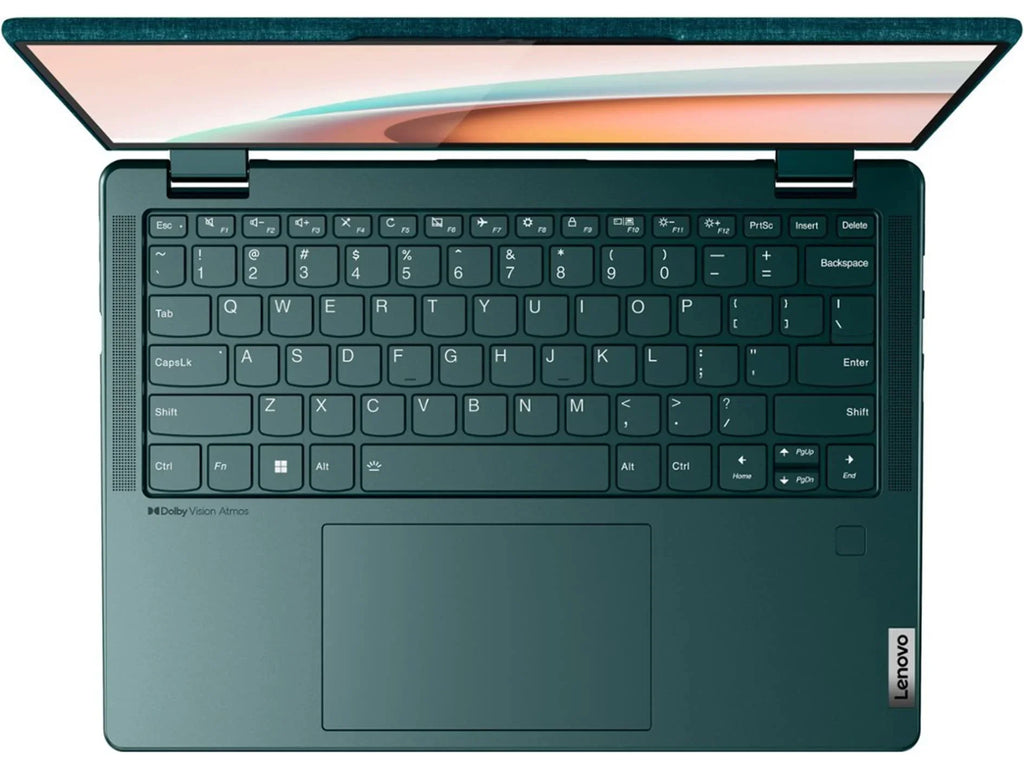 2023 Yoga 6 2-in-1 360° 13.3" WUXGA Display Mobile pc Ryzen 5 5500U, 8GB RAM, 2TB PCIe SSD, Backlit Keyboard, Fingerprint Reader, Win 11, Dark Teal, 32GB SnowBell USB Card