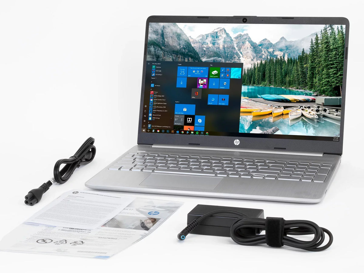 15 Notebook 15.6" HD Display, Core i3-1125G4 3.70GHz, 16GB RAM, 512GB SSD, HDMI, Wi-Fi, Bluetooth, Windows 10 Home S