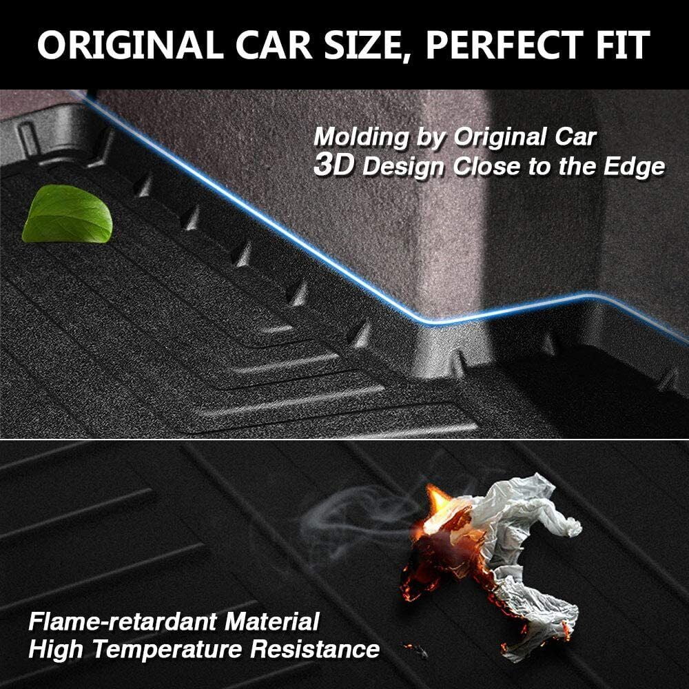 TPO Custom Trunk Liner Cargo Mats for Ford Explorer 2011-2019 Liquid Non 7-seats Models