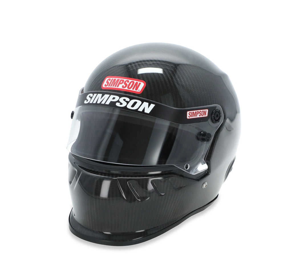 Simpson Racing 795001C SD1 Dirt Track Helmet - Snell SA2020 - Carbon Fiber - Adult SML