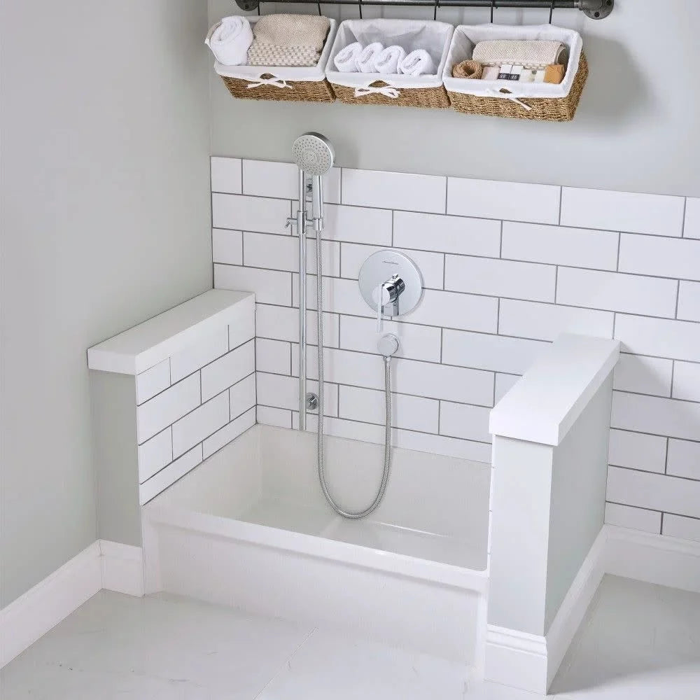 FIAT Modesto Mop Sink, 36"L x 24"W W/ Plain Curbs