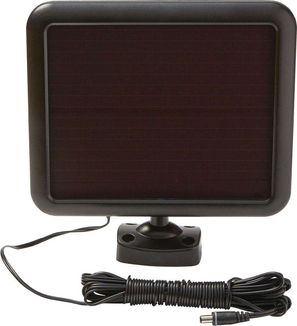 Hyper Tough Solar Three Head LED Motion Sensing Security Flood Light, Outdoor, Black, 2000 Lumen