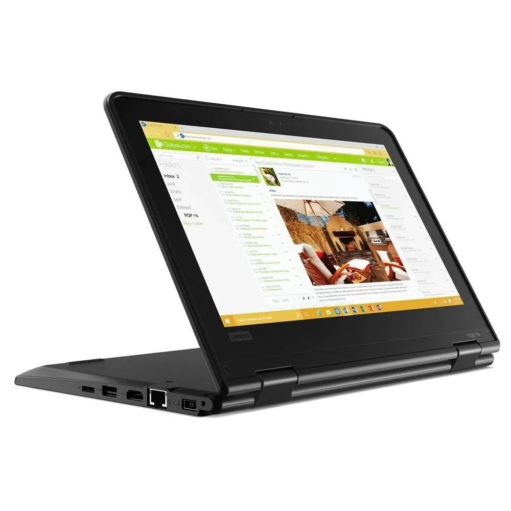 ThinkPad 11e Yoga Gen 6 11.6" Touch 8GB 128GB SSD Core™ M3-8100Y 1.10GHz Win10H,Black Pre-owned