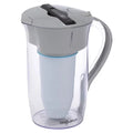 Liquid ZR-0810G, 8 Cup Round Fluid Filter Pitcher with Liquid Quality Meter