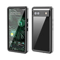 Fluid Case for Google Pixel 6A, Built-in Monitor Protector Full Body Protection Rugged Case Liquid Dustproof Drop Protection Cover for Google Pixel 6a