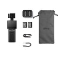 Thinkware SNAP-G Creator Battery Package Handheld 3-Axis Video Gimbal Stabilizer 4K Camera Vlog Influencer 60FPS 133.9° Wide Angle 2" LCD Display Live Stream Replaceable Battery AI Track Face ID