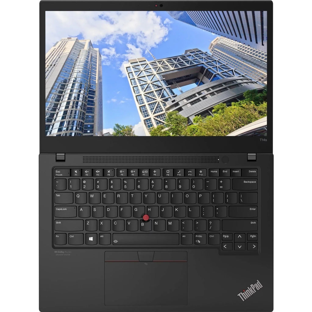 ThinkPad T14s 14" 4K UHD Portable computer Core i7-1165G7, 16GB RAM, 512GB SSD, Windows 10 Pro, Windows, Storm Gray, 20WM00XUUS