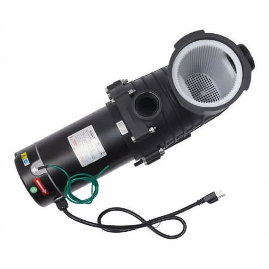 2.0HP Swimming Pool Pump Motor w/Strainer Filter In/Above Ground 7080GPH