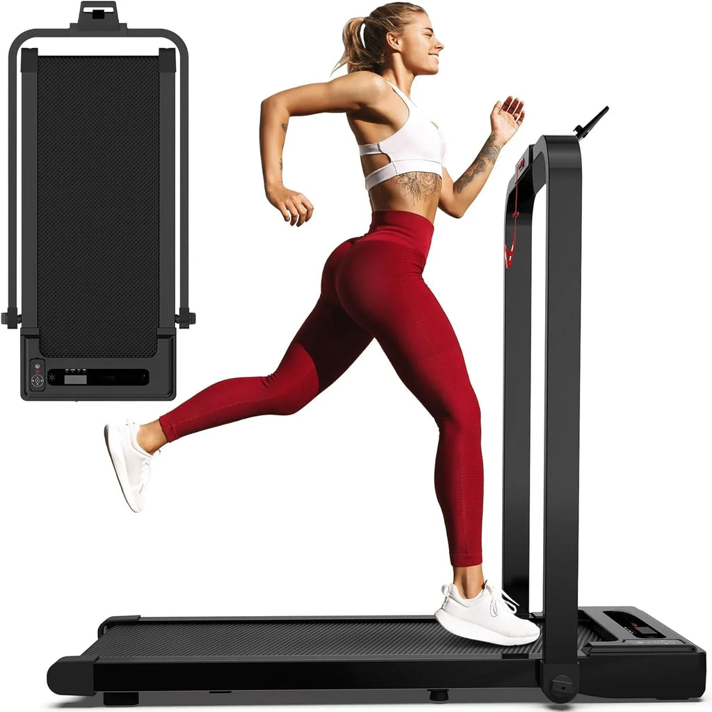 Walking Pad Treadmill, Under Desk Treadmill, Stable and Tough 300 Lb Capacity Treadmills for Home Small, Installation-Free with Remote Control
