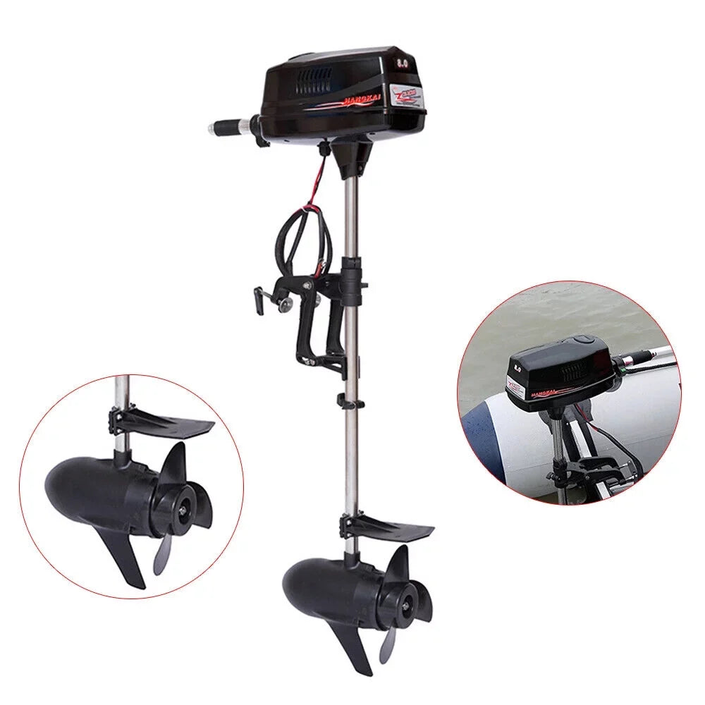 DENEST 2.2KW 48V Electric Outboard Trolling Motor Fish Boat Engine Brushless Motor