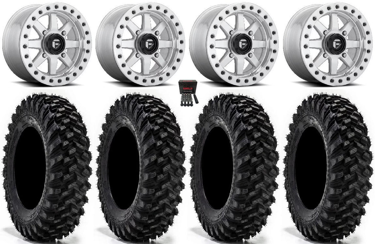 Fuel Maverick Bdlk 14" Wheels Mh 30" Warrior XT Tires Sportsman RZR Ranger