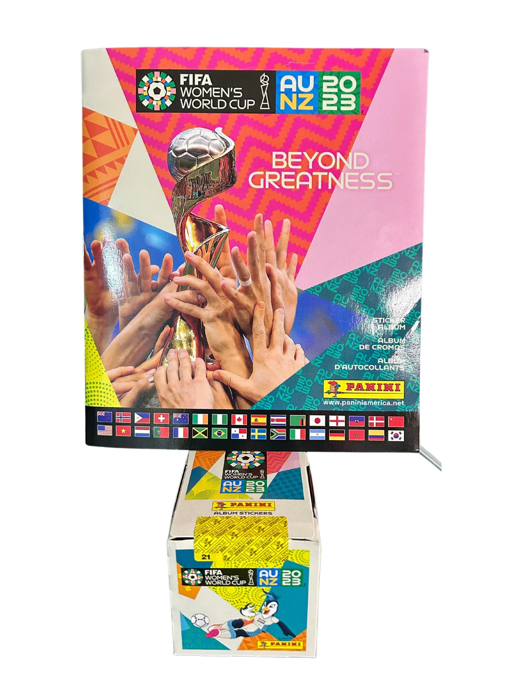 Panini Fifa Women's World Cup 2023 Soft Cover Album With 1 Stickers Box- USA Version