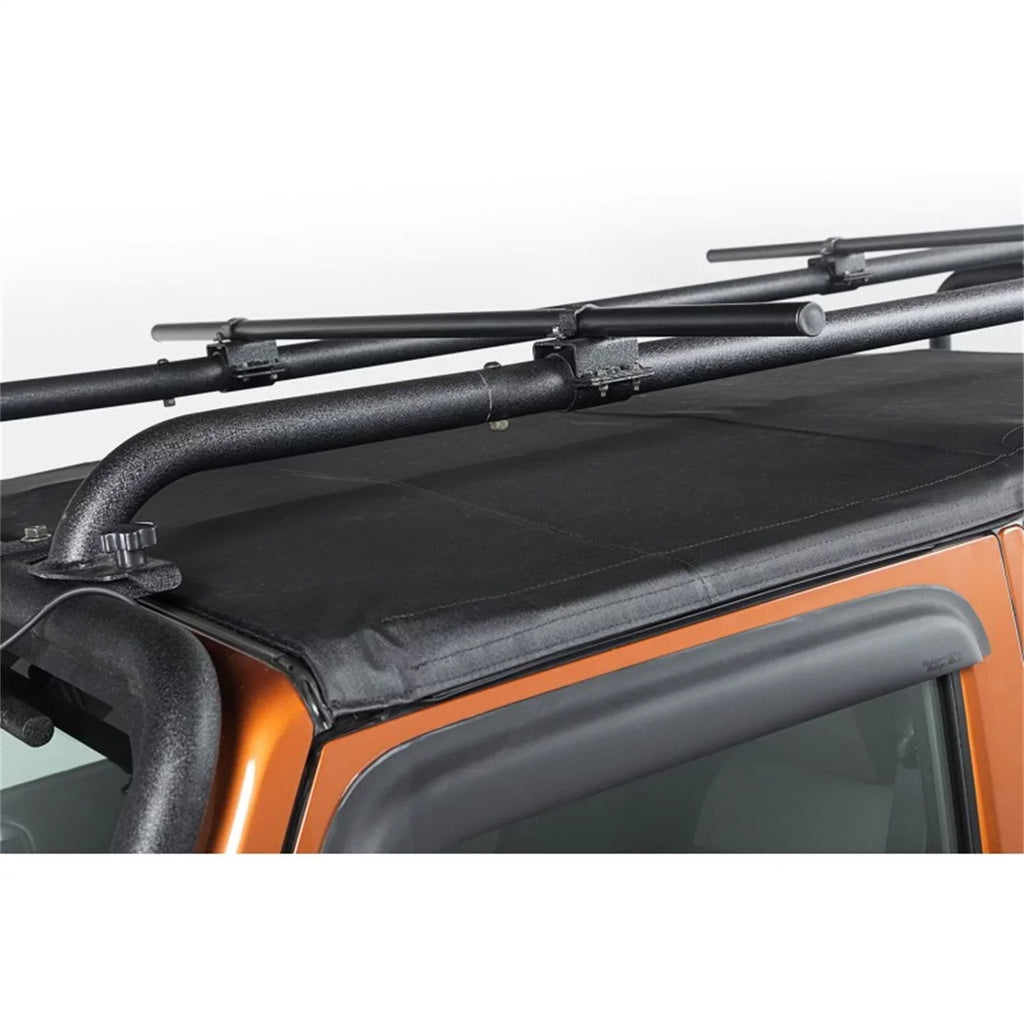 Rugged Ridge by RealTruck Sherpa Roof Rack Crossbars for Wrangler JK | 56.5" Crossbar Tubes, Steel, Black | 11703.11 | Compatible with 2007-2018 Jeep Wrangler JK