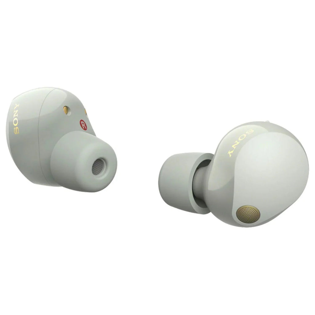 WF-1000XM5 Truly Wireless Noise Canceling Earbuds (Silver) Bundle
