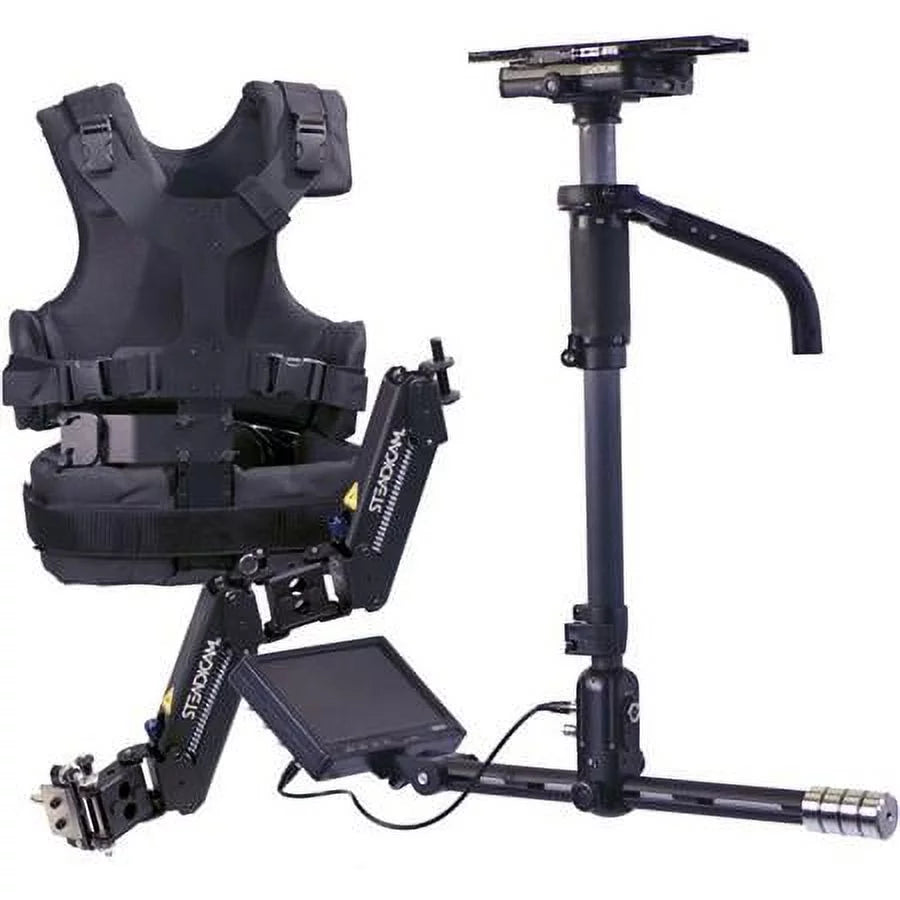 AERO Sled with 7" Monitor, A-15 Arm and Vest With SteadiCam BP-U Battery Mount