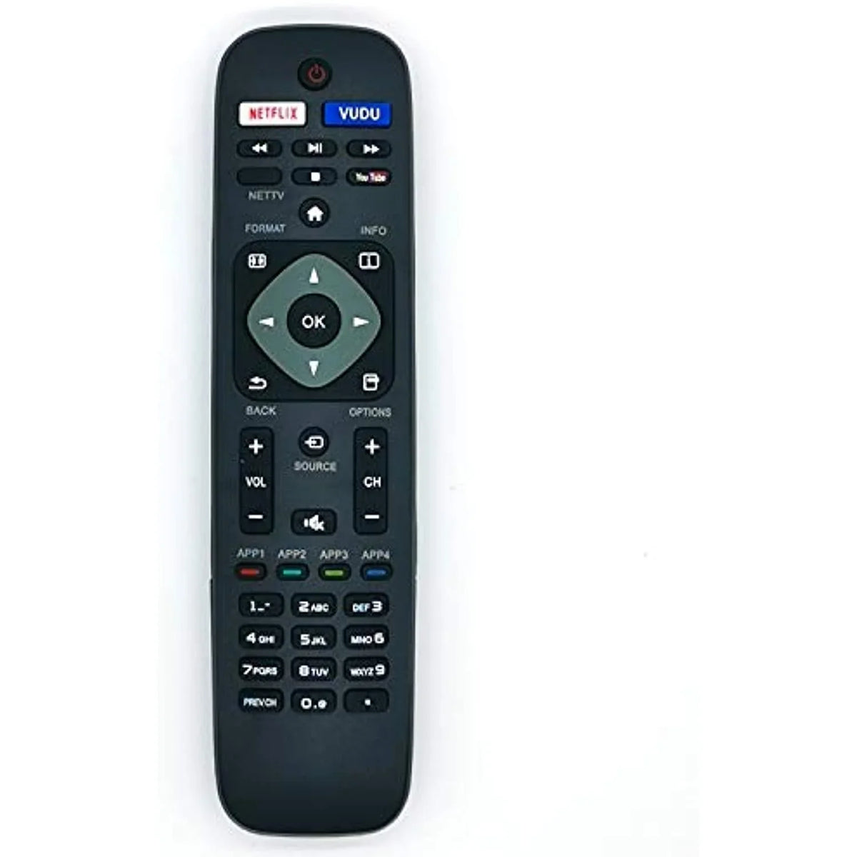 New Universal Remote Control Replace Philips TV Remote for Philips TV Replacement for LCD LED 4K UHD Smart TVs Remote