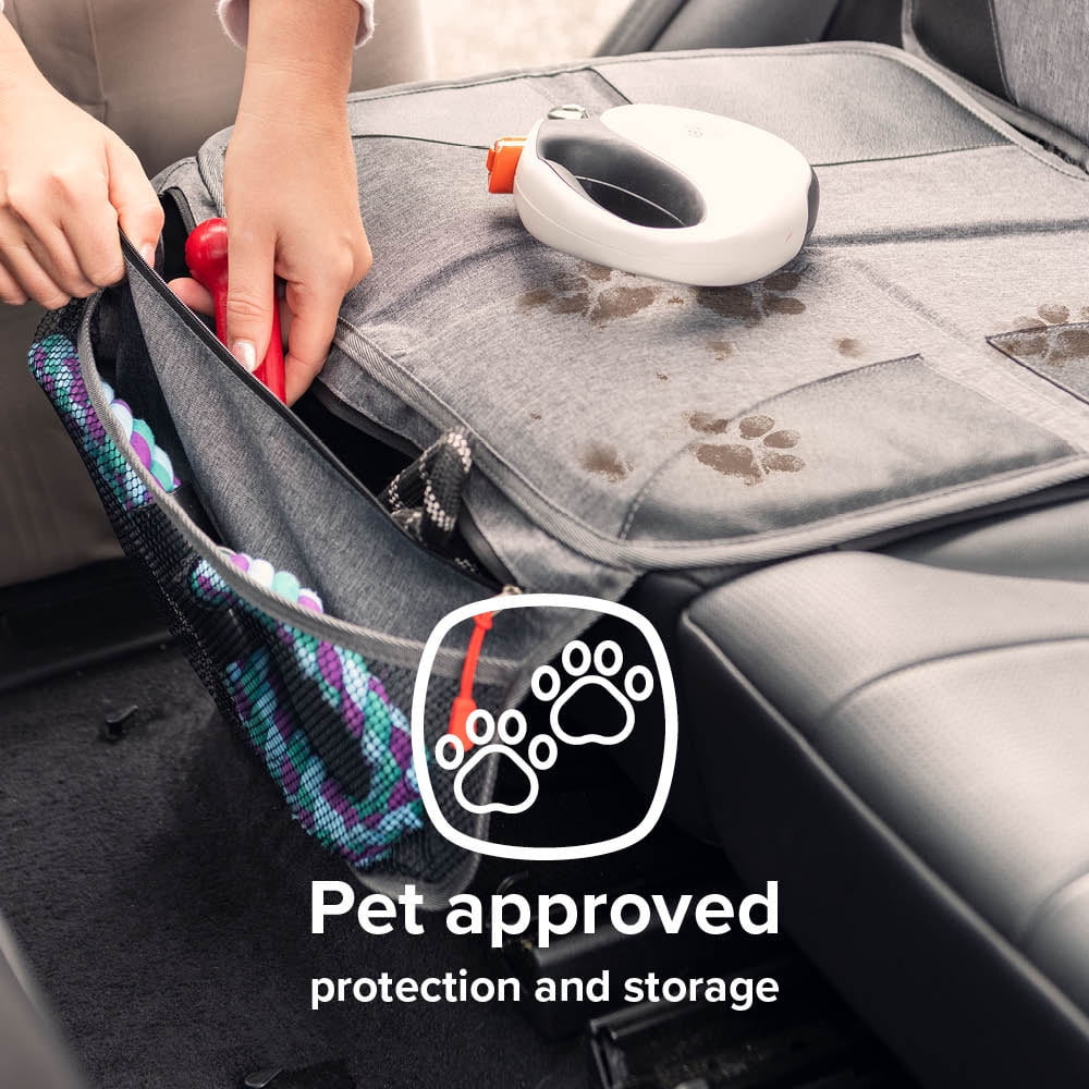 Diono Ultra Mat Car Seat Protector, Crash Tested, Fluid Resistant, Gray