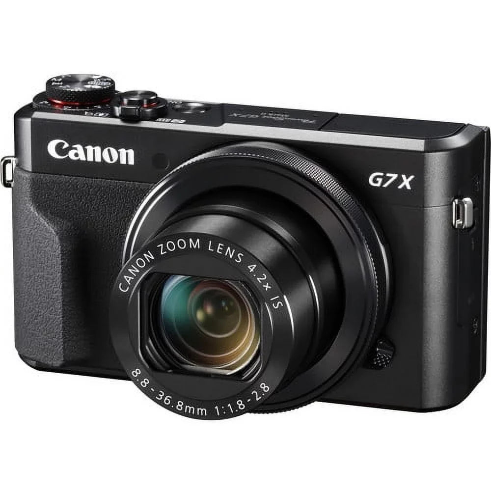 PowerShot G7X Mark II Digital Camera + Pixi Starter Bundle Kit