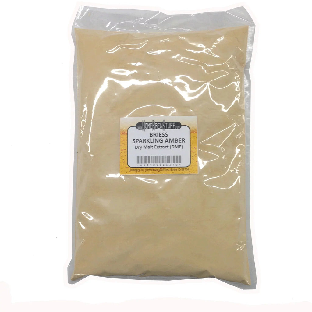 Homebrewstuff 10lbs Briess Sparkling Amber Dry Malt Extract DME Homebrew Home Brewing Beer