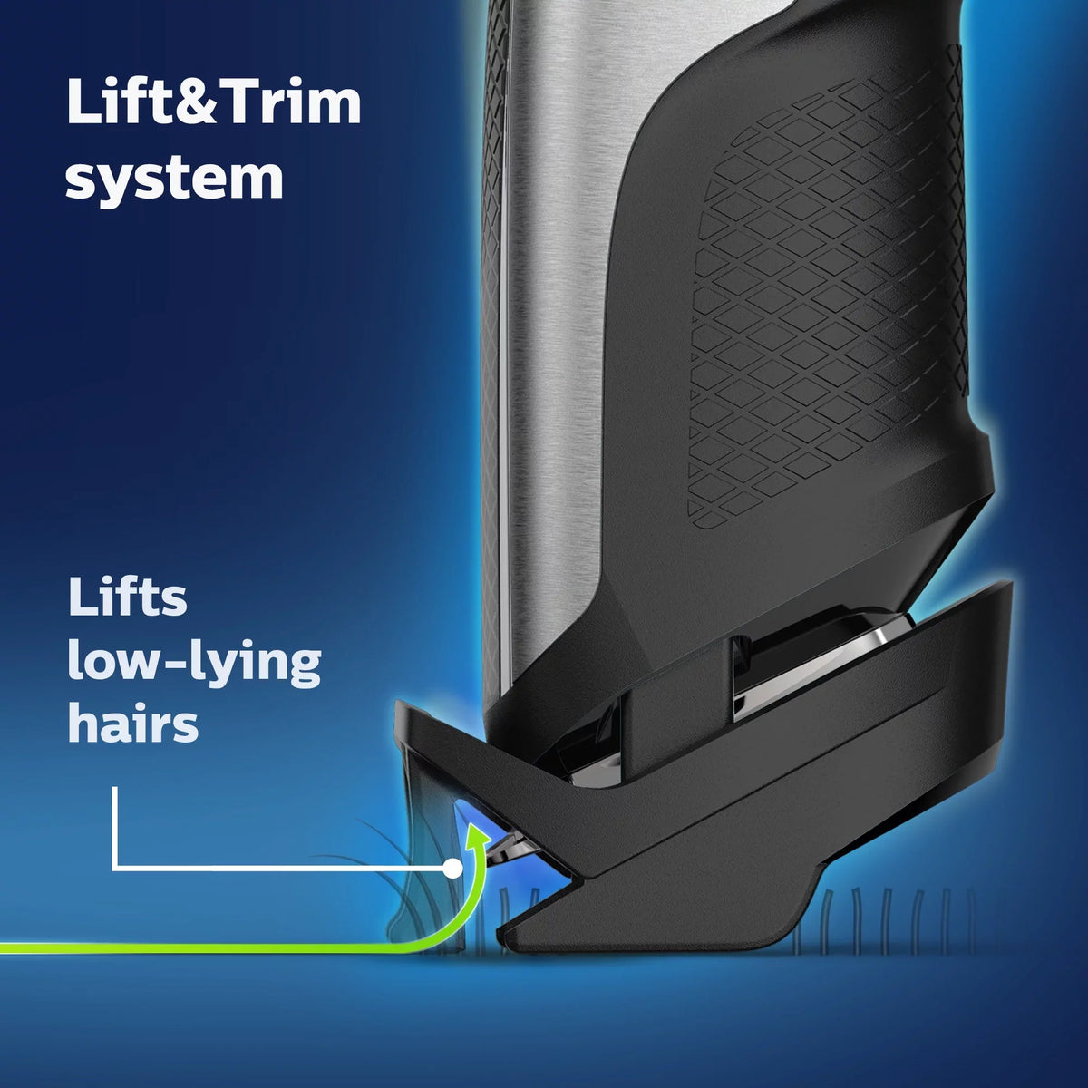 Philips Norelco Beard Trimmer and Hair Clipper Series 5000, Electric, Cordless, One Pass Beard Trimmer and Hair Clipper with Washable Feature For Easy Clean - No Blade Oil Needed - BT5502/40
