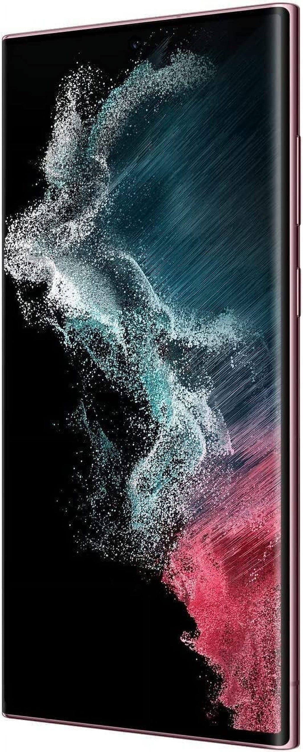 Restored Galaxy S22 Ultra 5G S908U (T-Mobile Only) 128GB Burgundy (Refurbished)