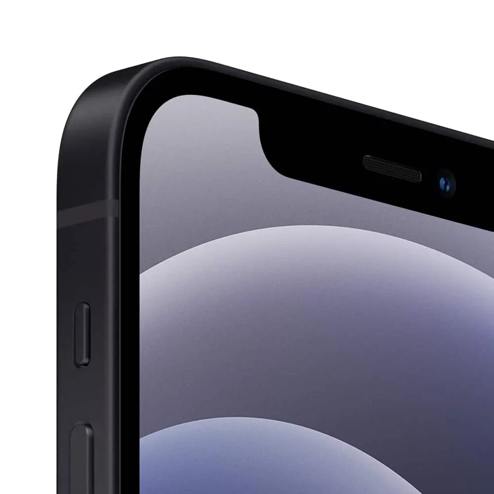Restored iPhone 12 256GB Fully Unlocked Black (Refurbished)