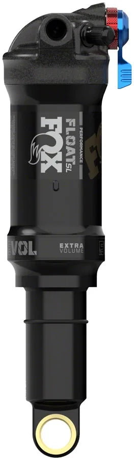 FOX Float SL Capability Rear Shock - Trunnion Metric, 165 x 40 mm, EVOL SV, 3-Position Adj, Black