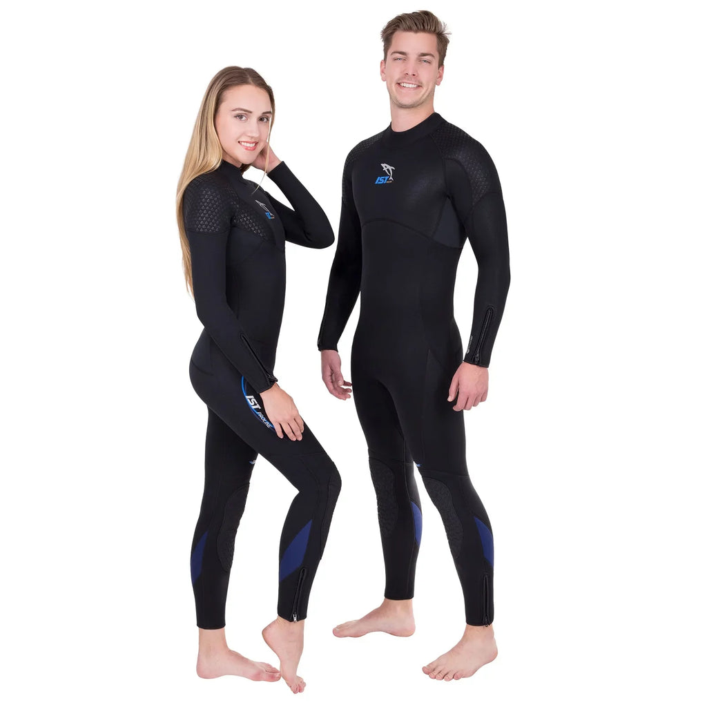 IST WS80 PURiGUARD 3mm Premium Diving Jumpsuit with Super-Stretch Panels (Men's S)
