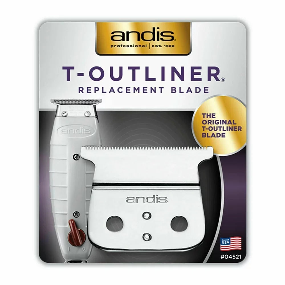 Andis #04521 Replacement Close-cutting T-Blade for T-Outliner Trimmer GTO/GO/SL #17200