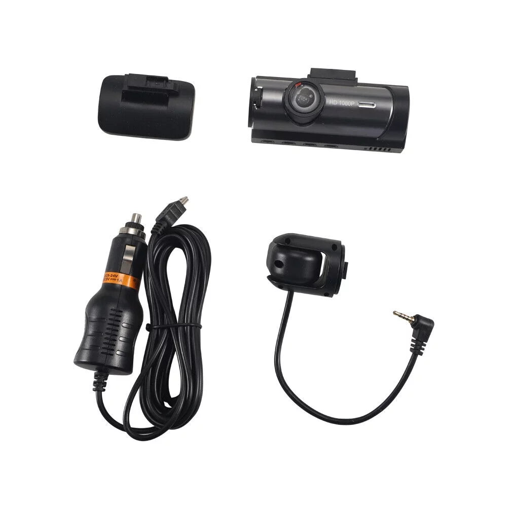 Paddsun Car DVR Recorder - 3.16-Inch Night Vision Dual Lens Camera for Enhanced Safety