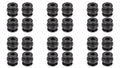 HobbyFlip Damping Ball Rubber Cushion Set Runner 250-Z-08 Compatible with Walkera Runner 250 Racer 6 Pack