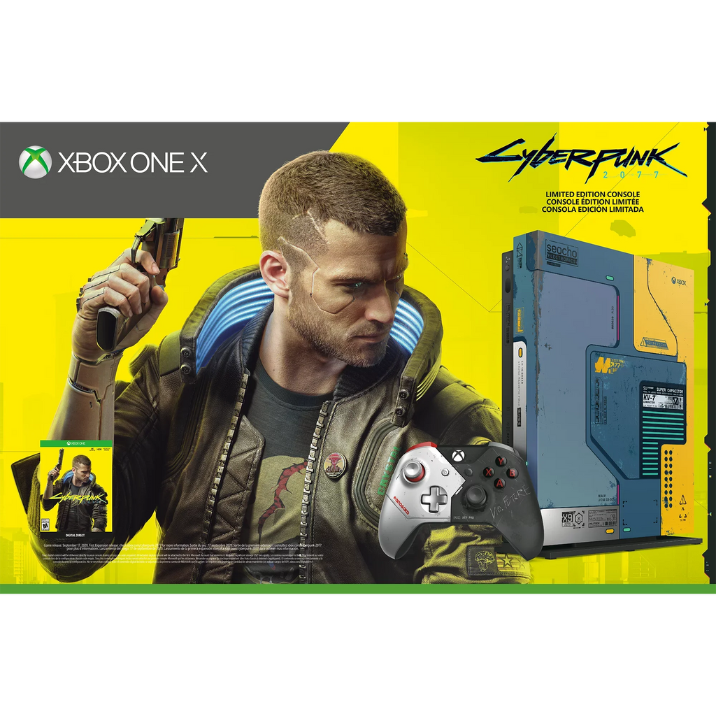 New Xbox One X [Previous Generation] 1TB Cyberpunk 2077 Console Bundle (Discontinued)
