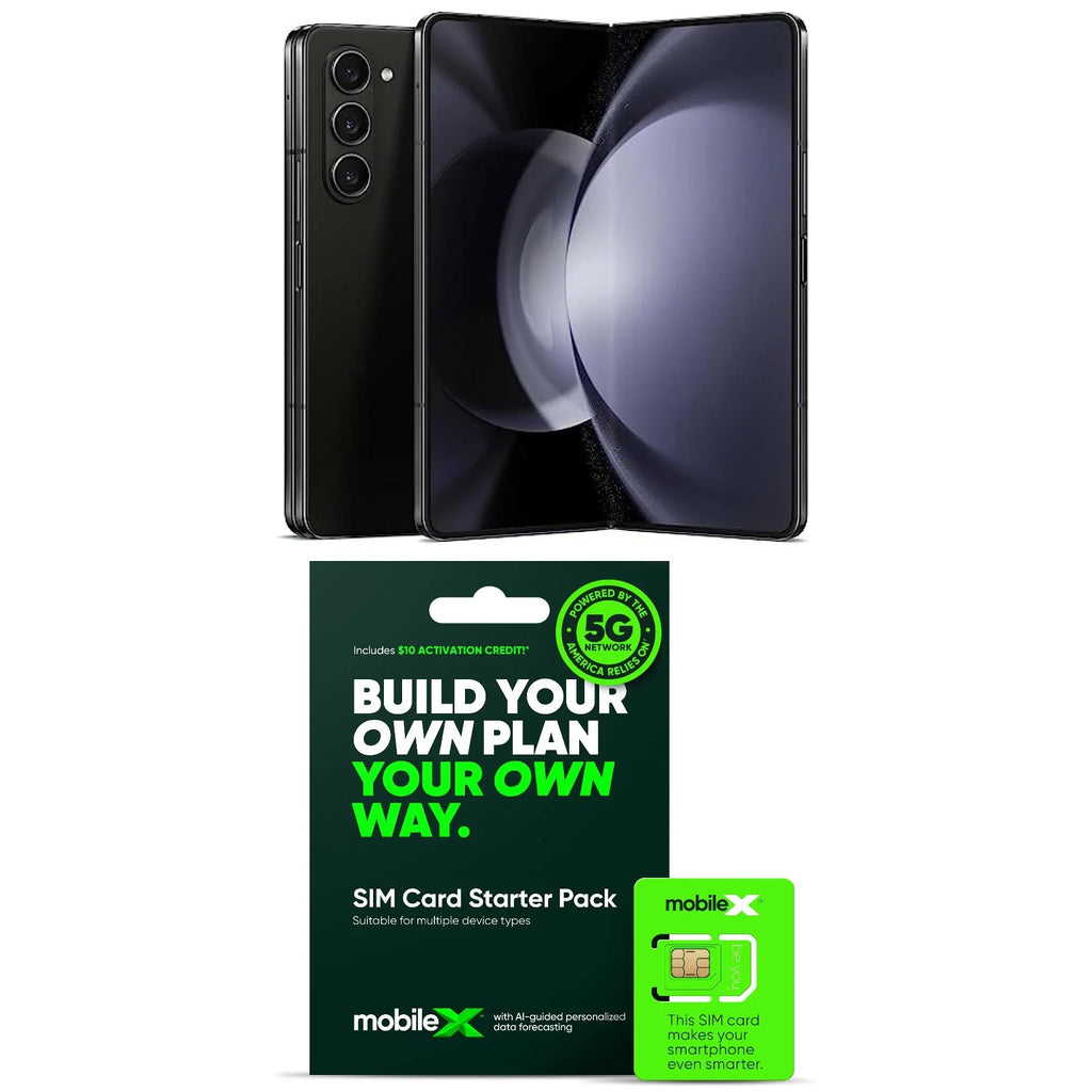 Z Fold 5 Unlocked + Mobile X Activation Kit