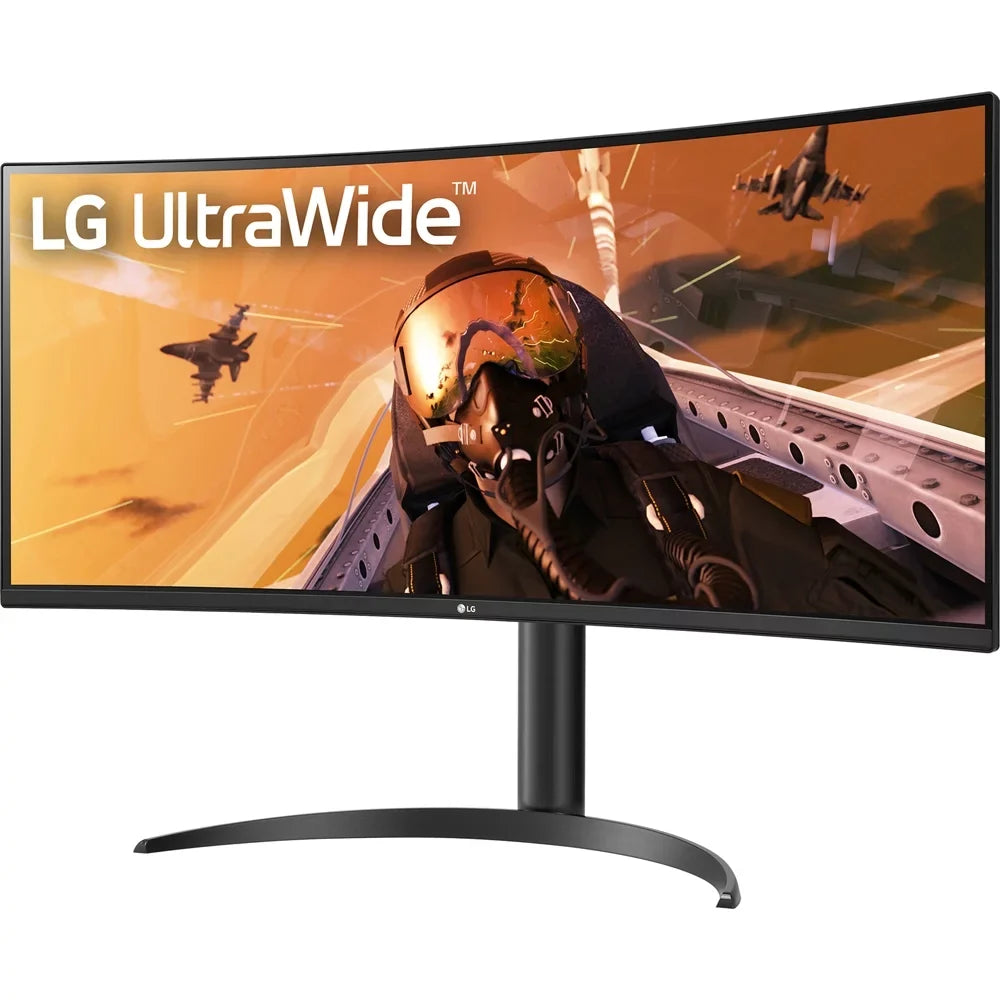 Open Box 34WP75C-B 34" Curved UltraWide QHD HDR 10 160Hz USB Type-C Monitor with FreeSync Premium Pro (65W Power Delivery)