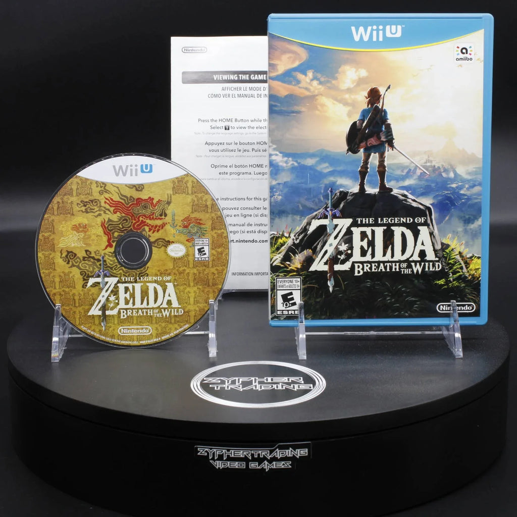 The Legend of Zelda: Breath of the Wild | Nintendo Wii U | 2017 | Tested