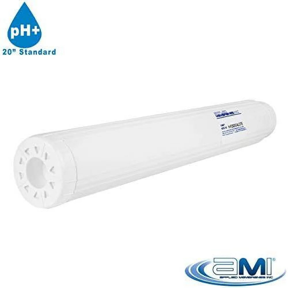 INC Ph Neutralization Liquid Filter Cartrid | Calcite Filter To Raise Alkalinity Of Low Ph Liquid | 20" Standard Size Fits 20” Standard Filter Housing | H-F2520CALCITE (20" Standard)
